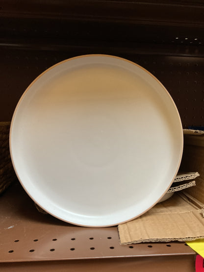 6PC Glass White Plate Set