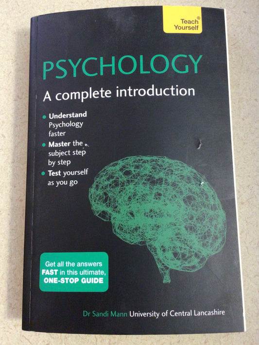 Psychology: A complete Introduction (Paperback)