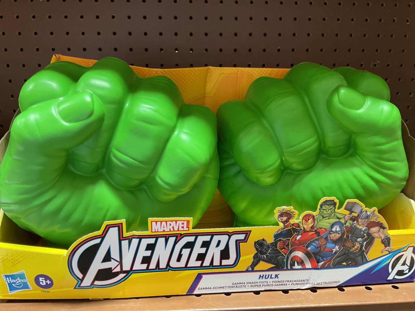 Marvel Avengers Hulk Gamma Smash Role Play Fists