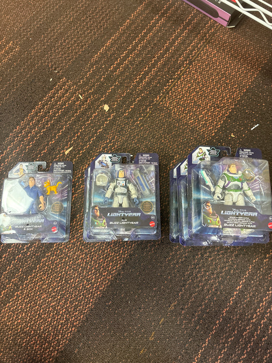Case Pack - Buzz Lightyear Mini Figures - 6 Pieces