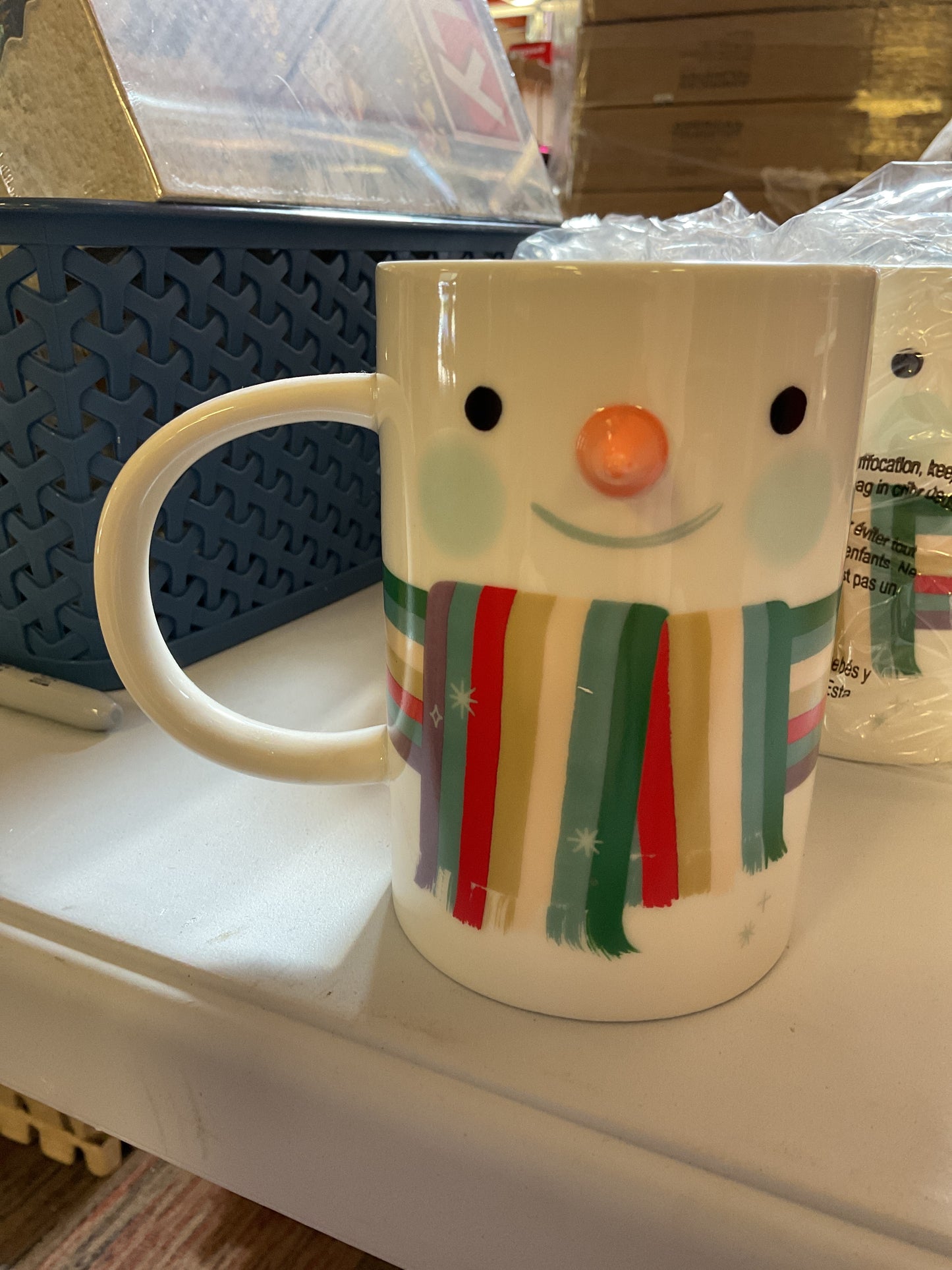 National Brand Christmas Snowman Mug