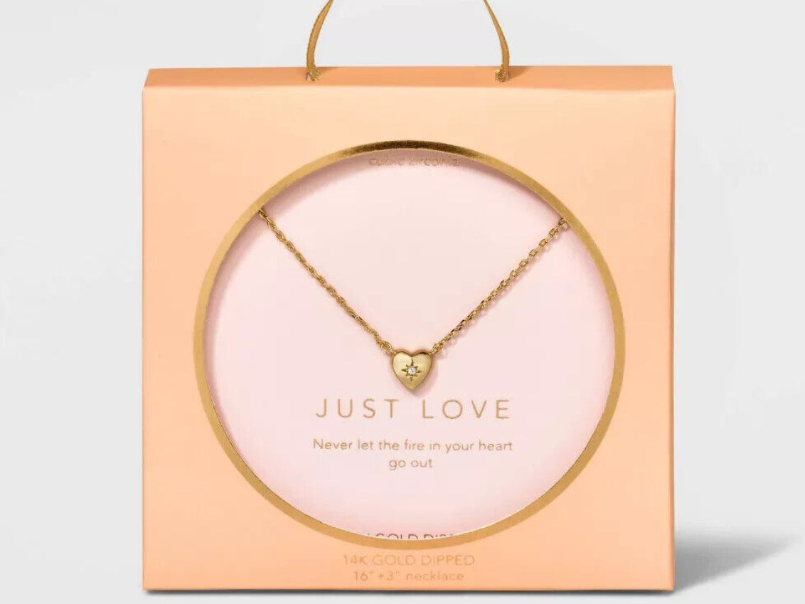 Just Love Necklace - Gold