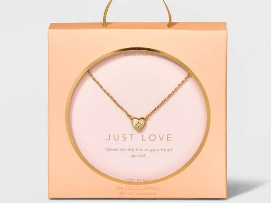 Just Love Necklace - Gold