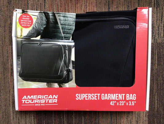 American Tourister Superset Garment Bag - black - NEW IN BOX!
