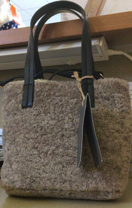 Handbag - Lightbrown/Grey (Vegan Approved)