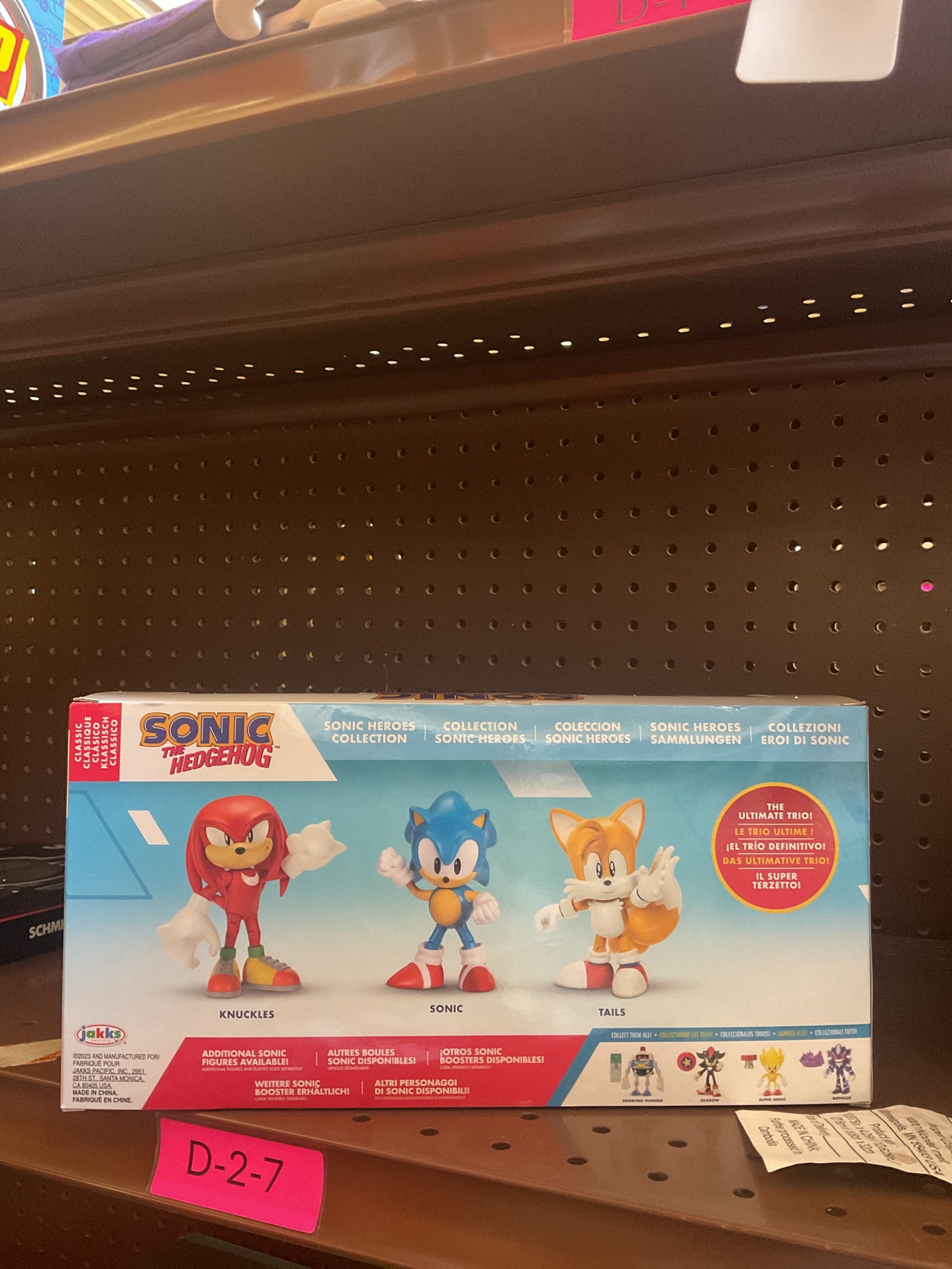 Sonic Heroes Collection Action Figure Set - 3pk