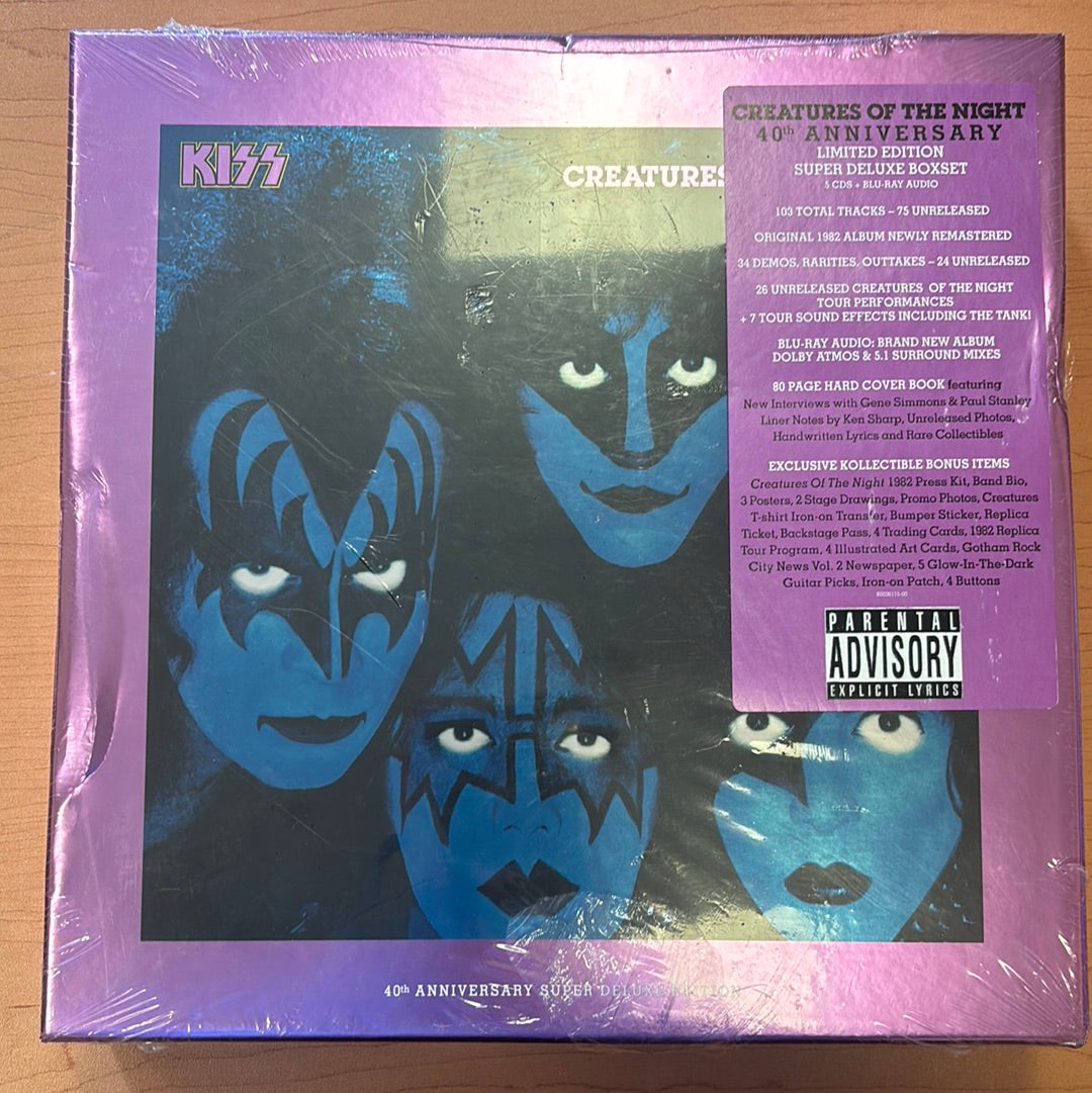 Kiss - KISS Creatures Of The Night (40th
Anniversary) [Super Deluxe 5 CD/Blu-ray Box
Set] - CD