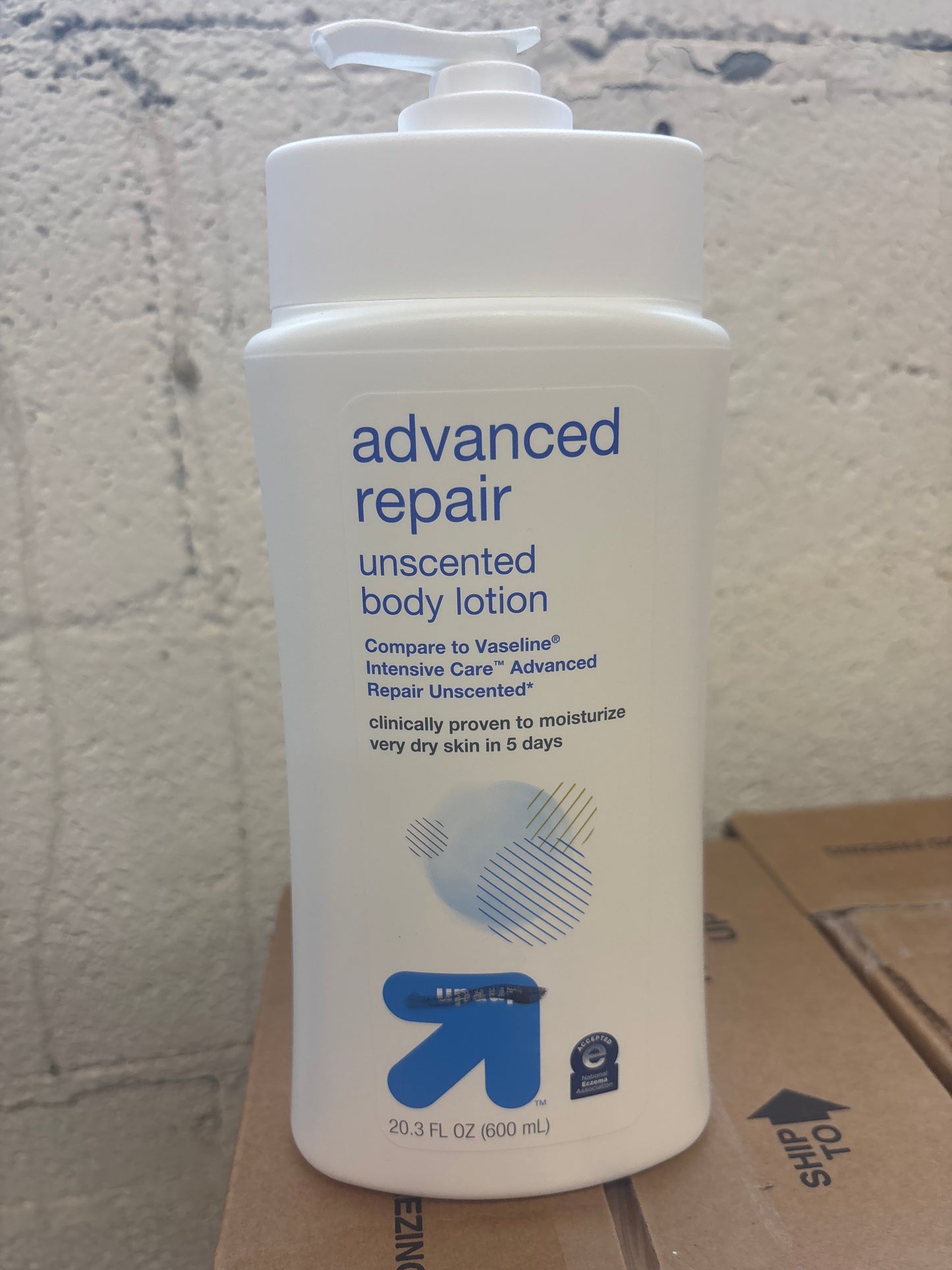 CASE PACK - Advanced Repair Unscented Body Lotion 20.3FL OZ - 6PC