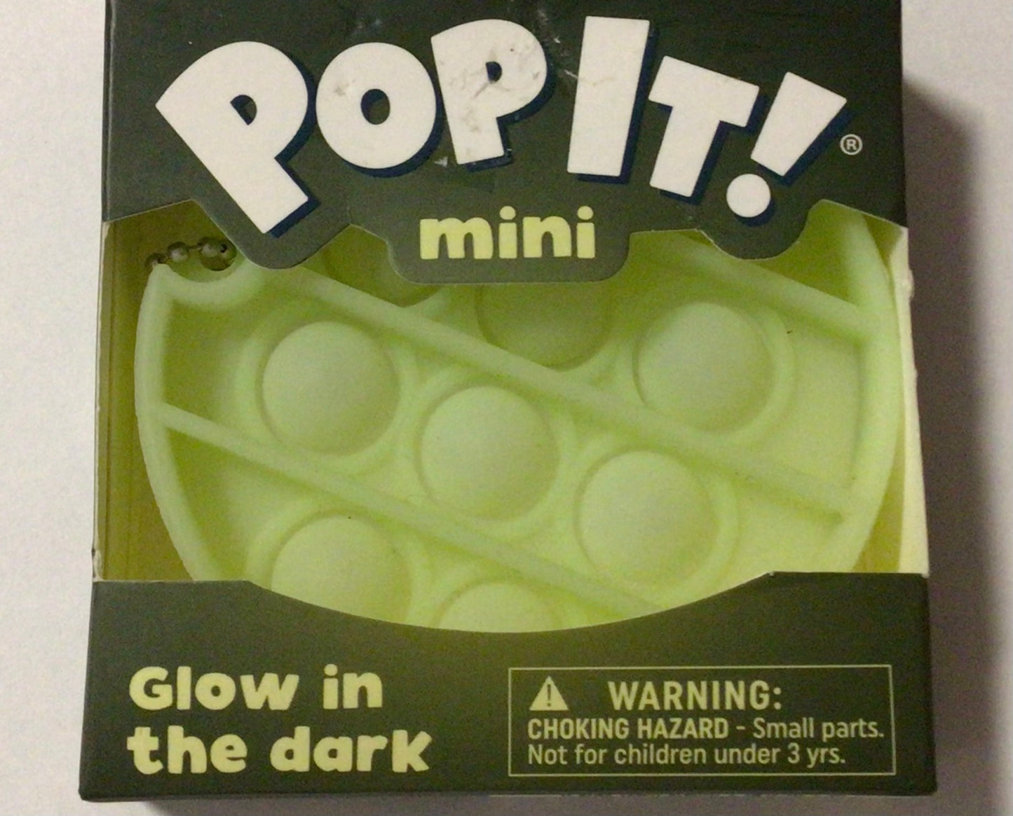 Oh How Fun It Is to P-O-P! - Keychain/Glow in the dark