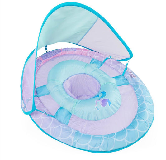 Swimways sun canopy spring float with hyper-flate valve - mermaid