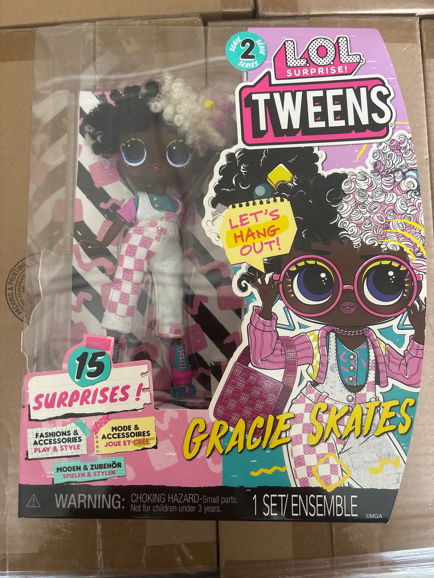 L.O.L. Surprise! Tweens Gracie Skates 6"Fashion Doll - NEW - CLEARANCE