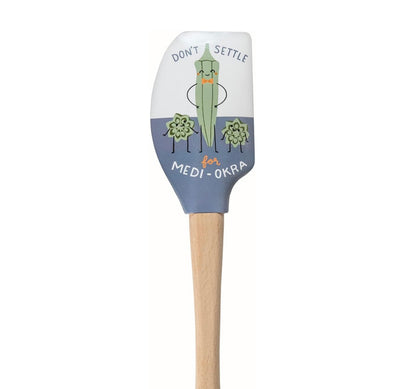 Wooden handled silicone spatula (Variants)