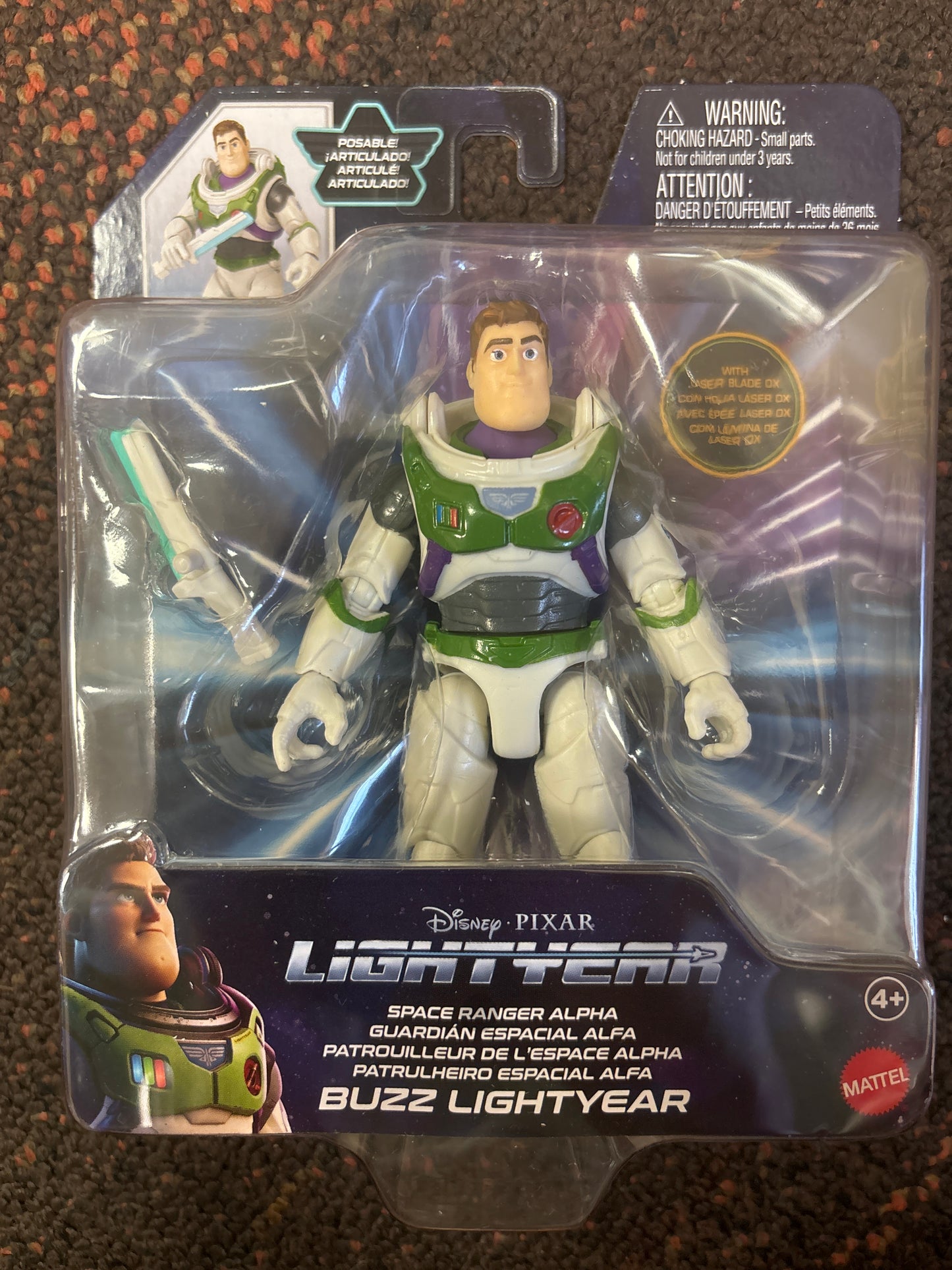 Case Pack - Buzz Lightyear Mini Figures - 6 Pieces