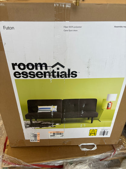 Futon Sofa Black  -Boxed