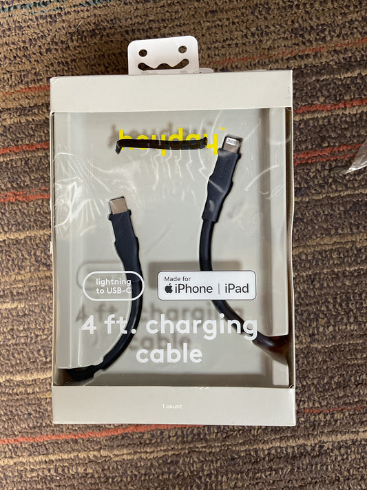 4ft Lightning to USB-C Cable