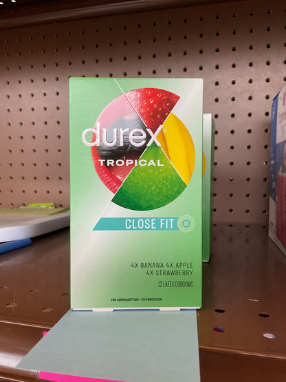 Durex Tropical Flavors - Condom 12ct