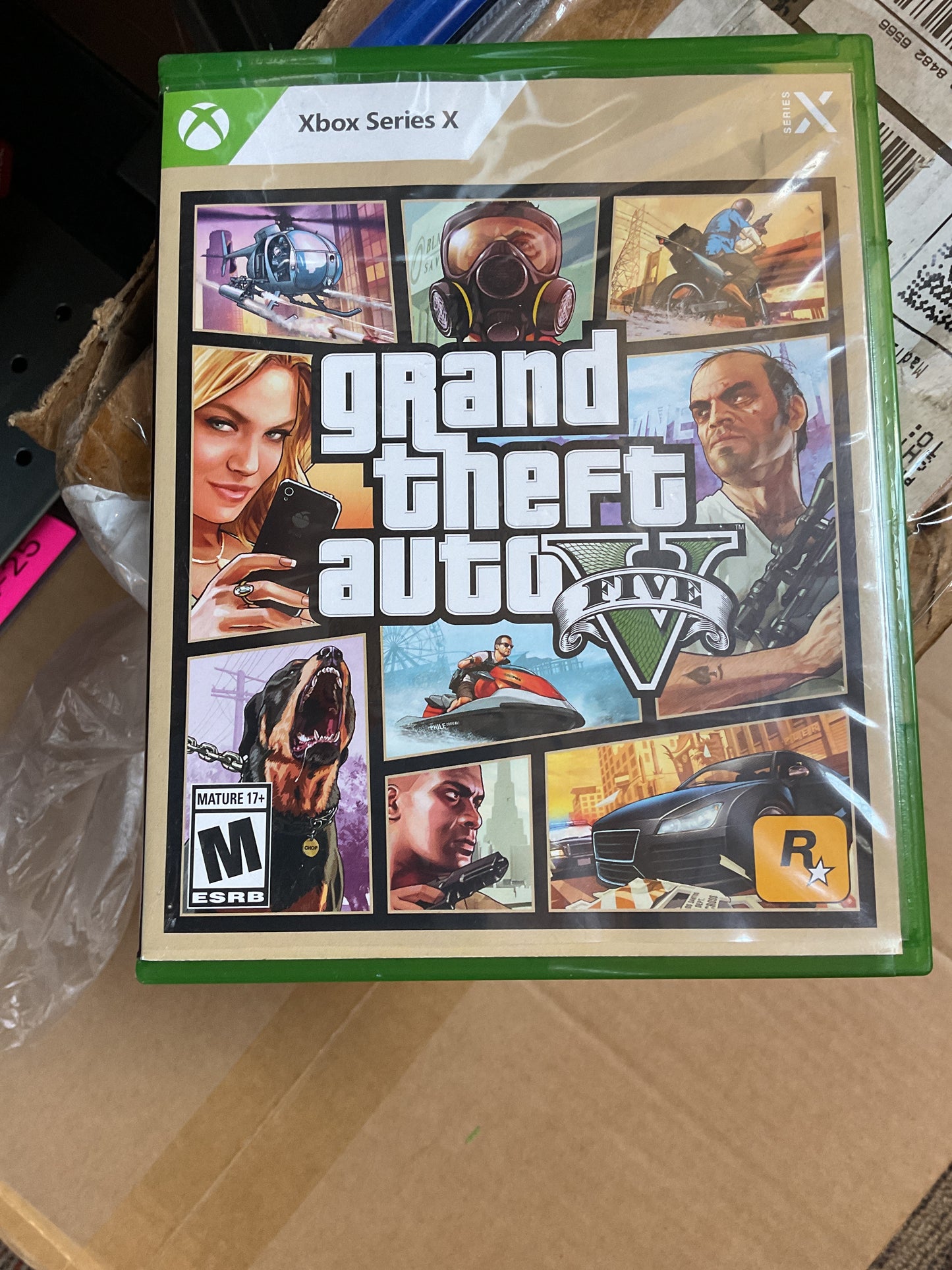 Grand Theft Auto V - Xbox Series X - NOT SEALED