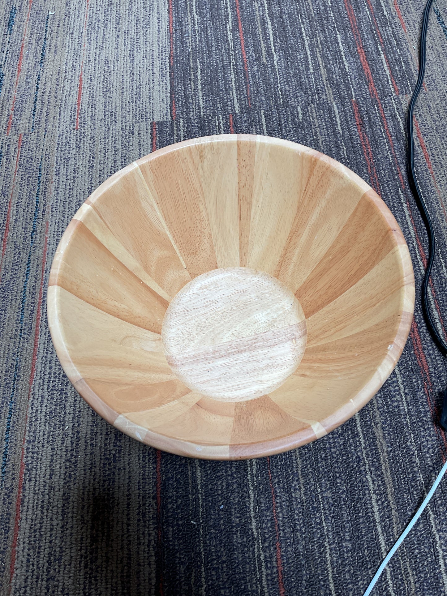 Wooden Serving Bowl Natural