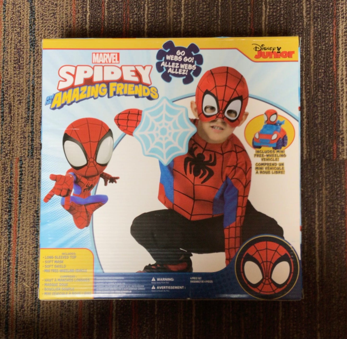 Spidey and his amazing friends dress-up - 3-4T