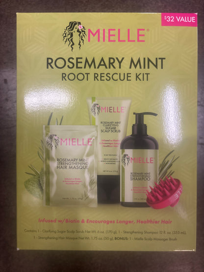 Mielle Rosemary Mint Root Rescue Kit