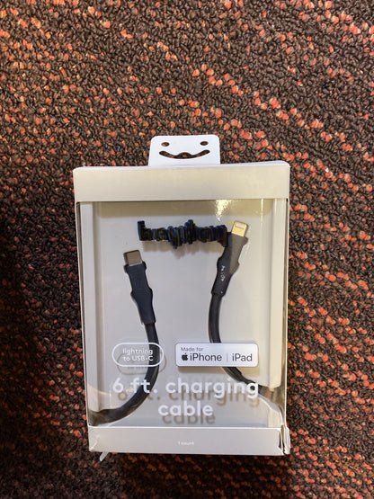 6ft Lightning to USB-C Charging Cable (Variations)