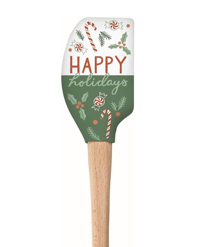 Wooden handled silicone spatula (Variants)