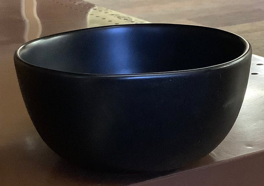 Black Cereal Bowl