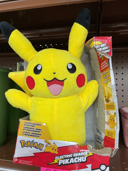 Pokémon Pikachu
Electric Charge Plush -
10 Inch