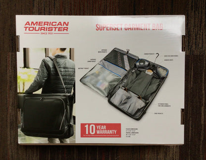 American Tourister Superset Garment Bag - black - NEW IN BOX!