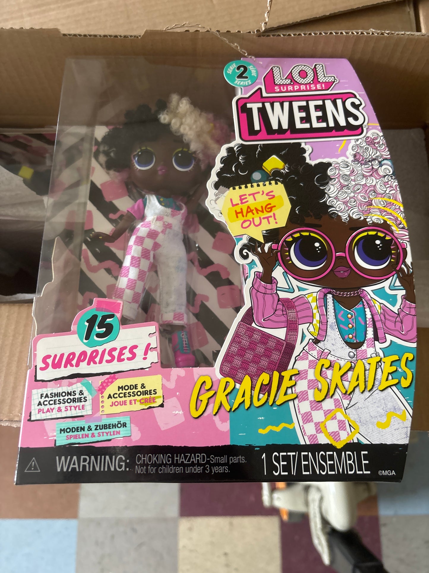 Case Pack - L.O.L. Surprise! Tweens Gracie Skates 6"
Fashion Doll - 4pc