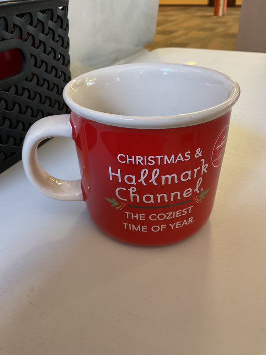 National Brand Christmas Mug Red