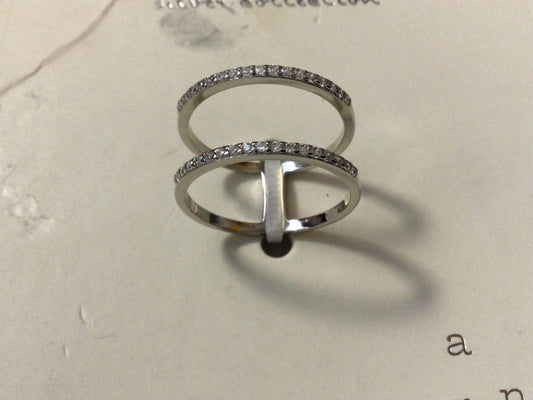 Diamond Ring - Silver