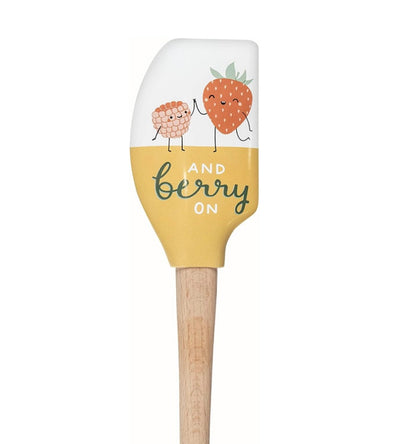 Wooden handled silicone spatula (Variants)