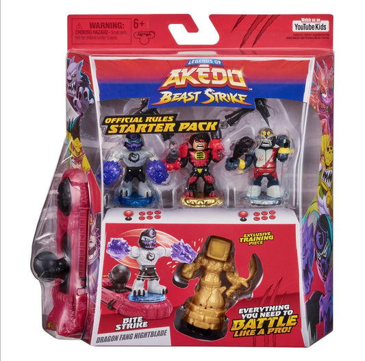 Legends of Akedo Beast Strike Bite Strike Mini Figures