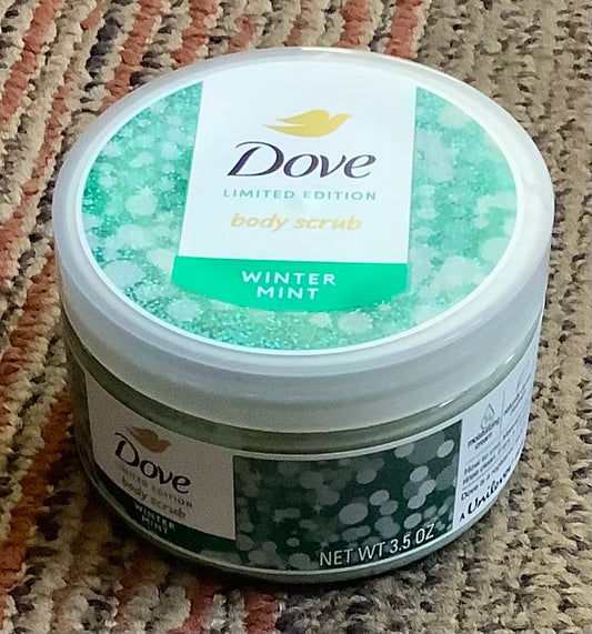 Dove Beauty Mini Body Scrub - Winter Mint - 3.5oz