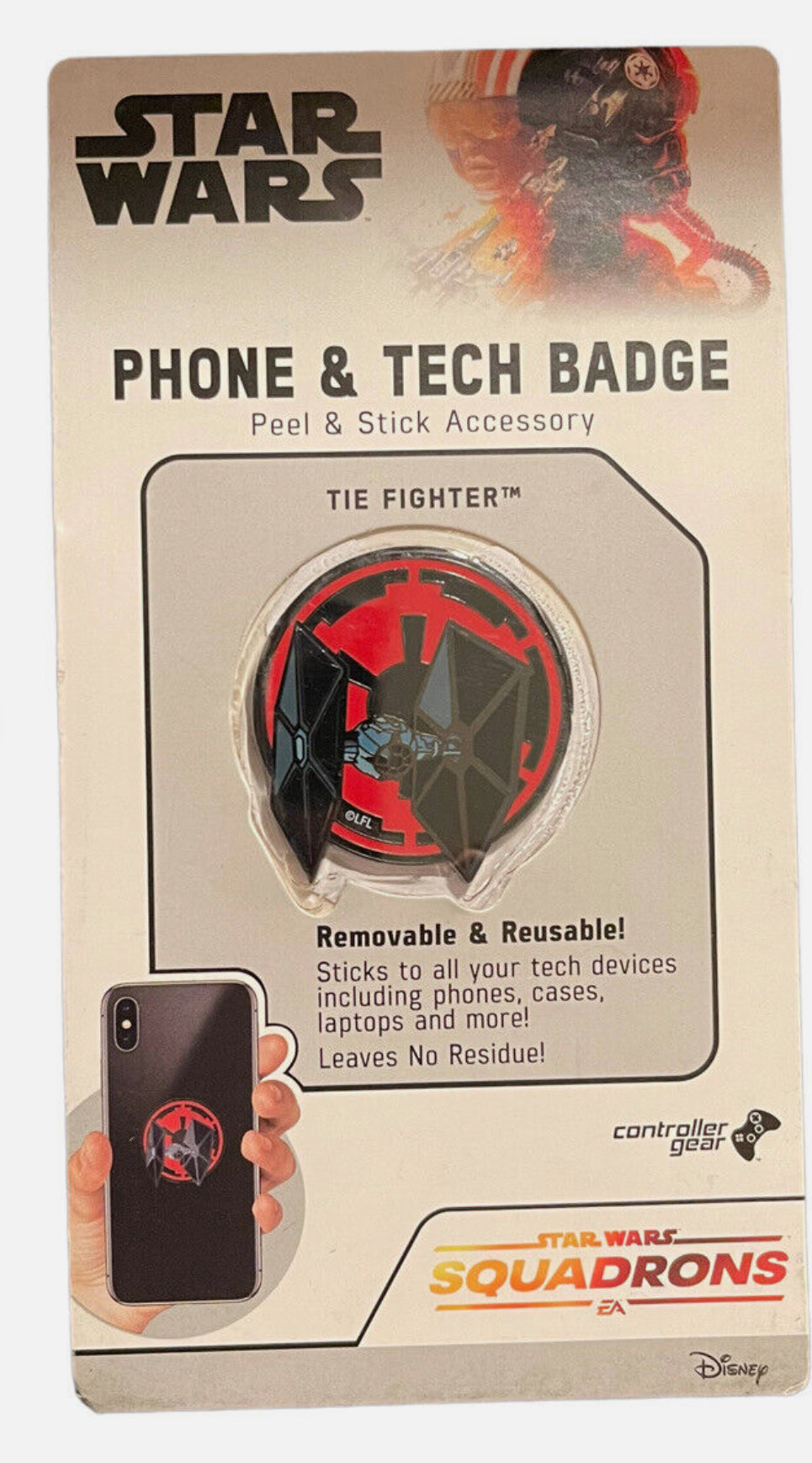 Star Wars Phone & Tech Badge Imperial Tie Fighter