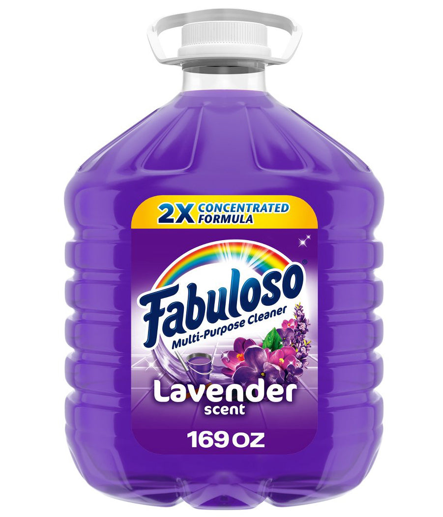 Fabuloso Lavender Scent Multi Purpose Cleaner 2X Concentrated Formula - 169 fl oz