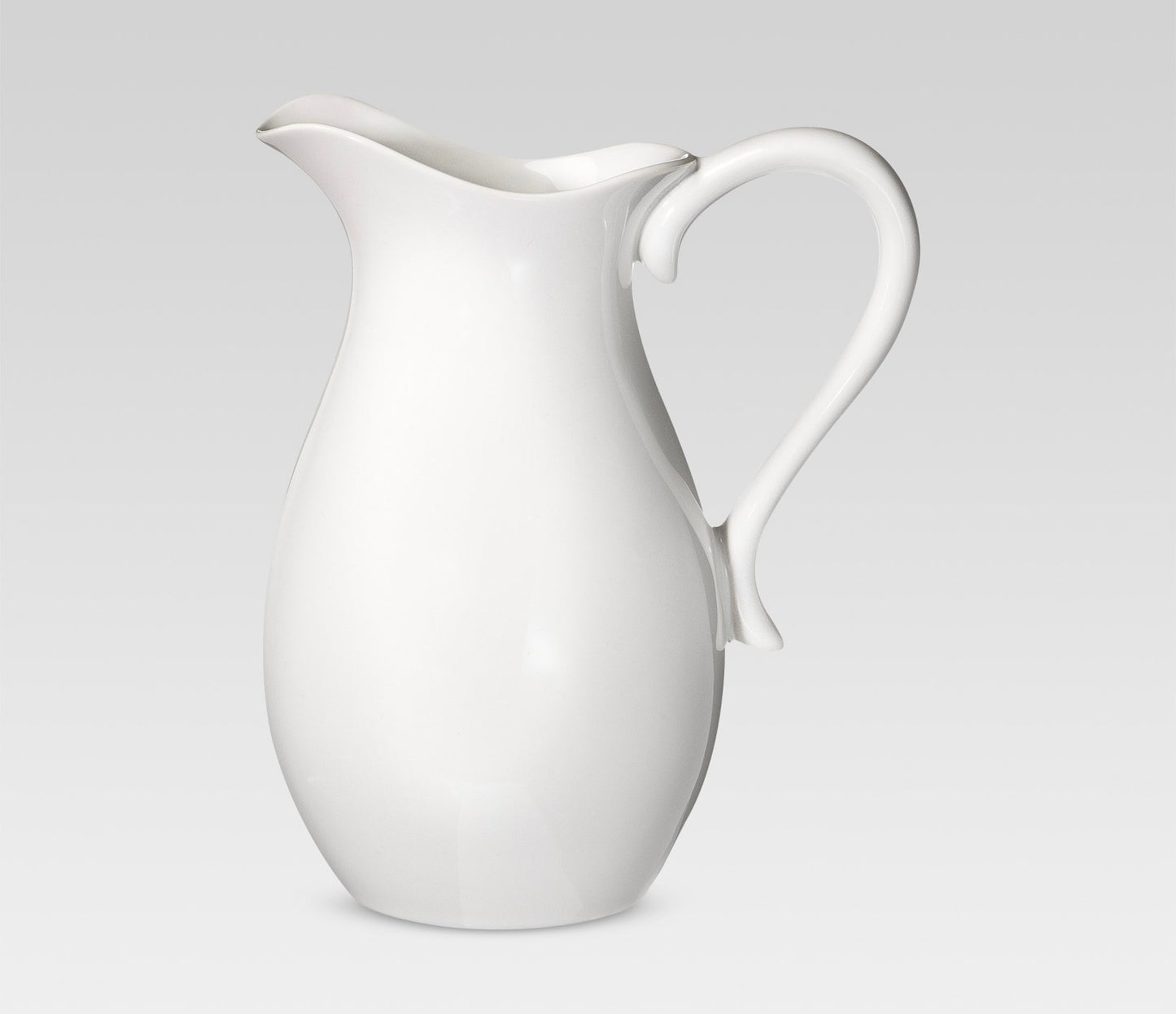 2.5L Porcelain Pitcher White