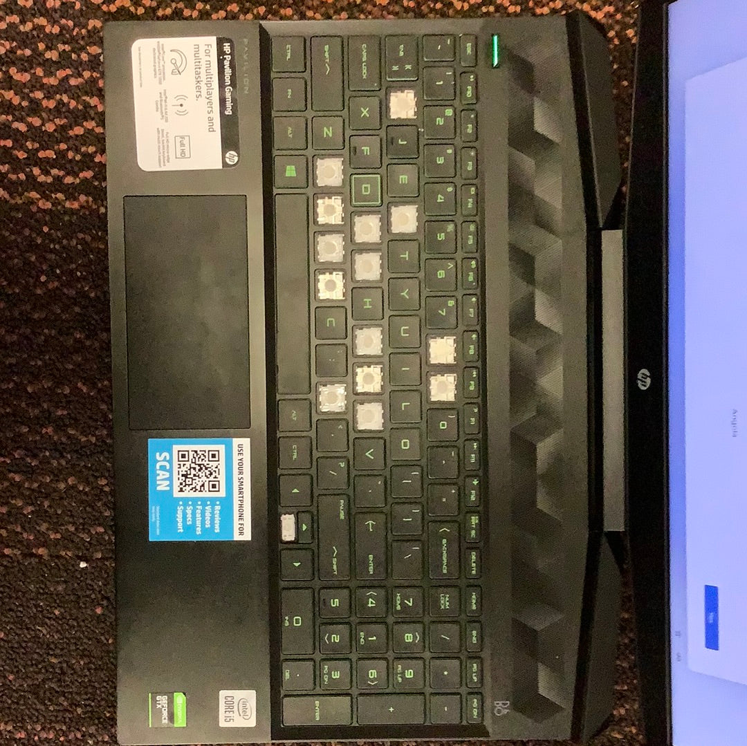 HP Pavilion 15.6" HD+ Gaming Laptop (READ DESCRIPTION) AS IS