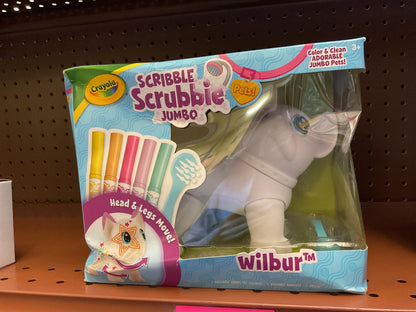 Crayola Scribble Scrubbie Jumbo Pet- Wilbur