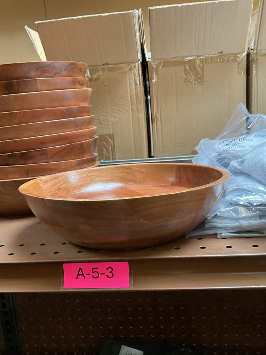 Woden Serving Bowl