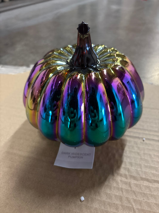 Mini Iridescent Pumpkin - CLEARANCE