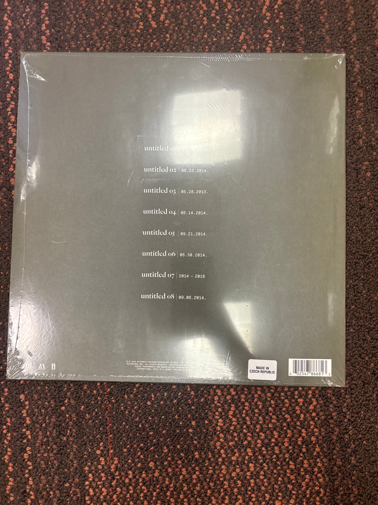 Kendrick Lamar - untitled unmastered (Vinyl)