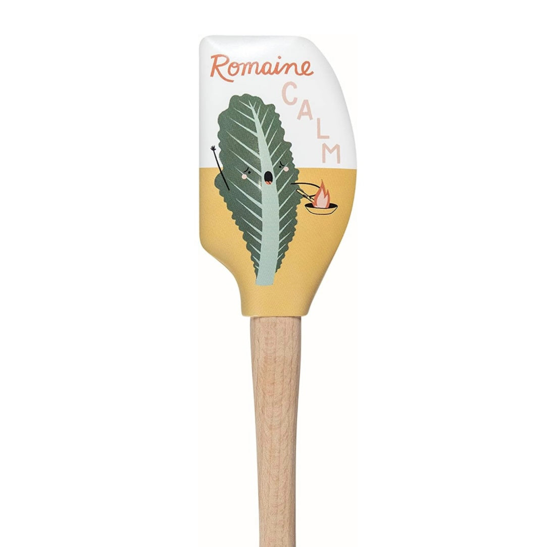 Wooden handled silicone spatula (Variants)