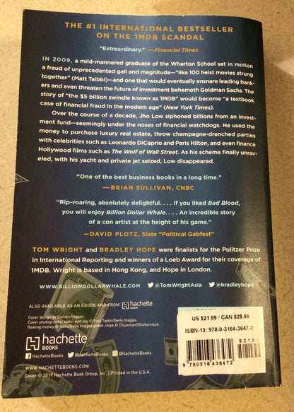 Billion Dollar Whale (Paperback)