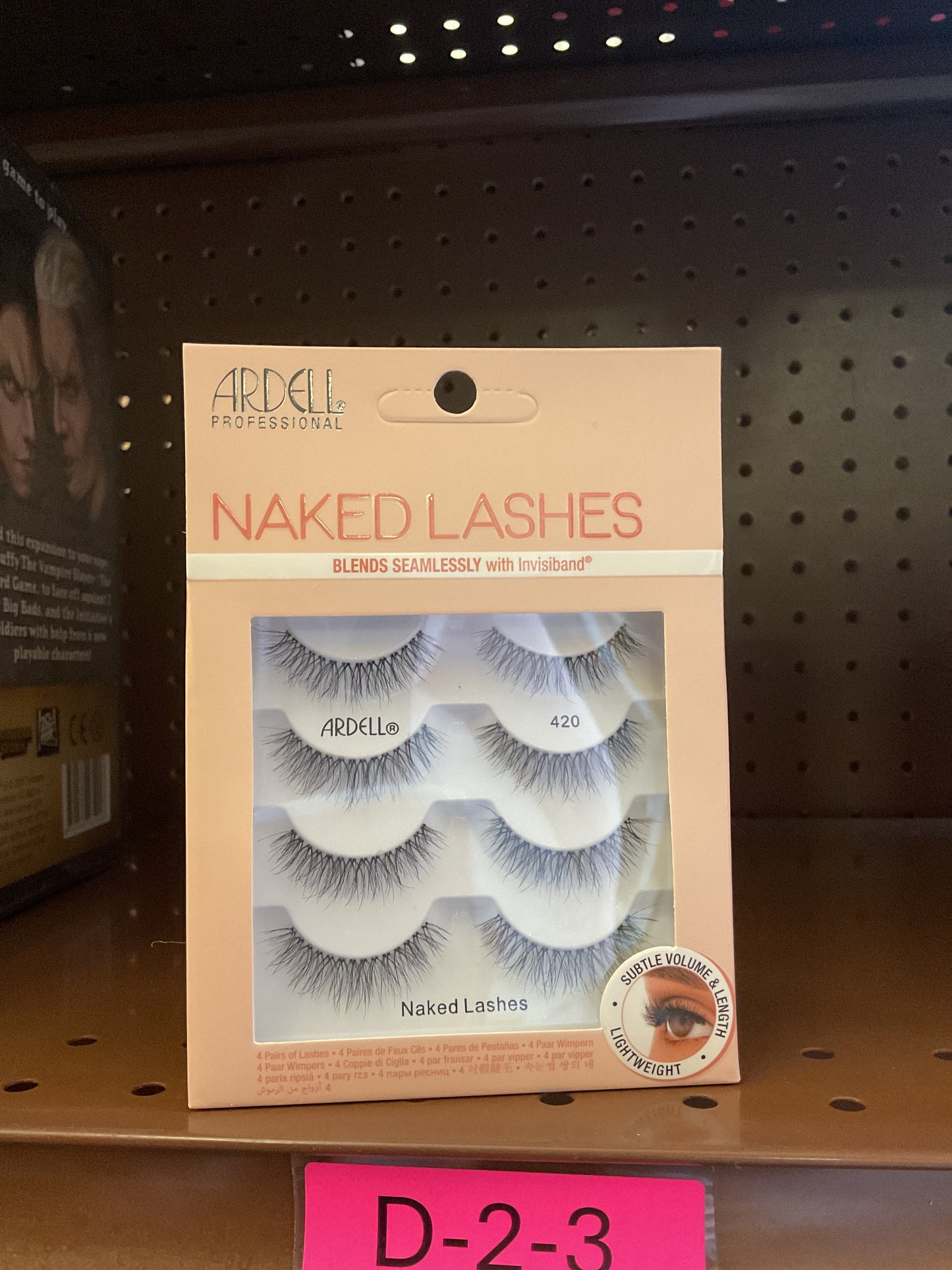 Ardell Naked 420 False Eyelashes - Black - 4pr