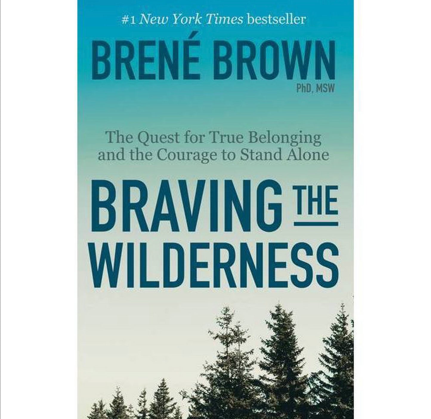 Braving the Wilderness : The Quest for True Belonging and the Courage to Stand Alone Reprint - by Brene Brown (Paperback)