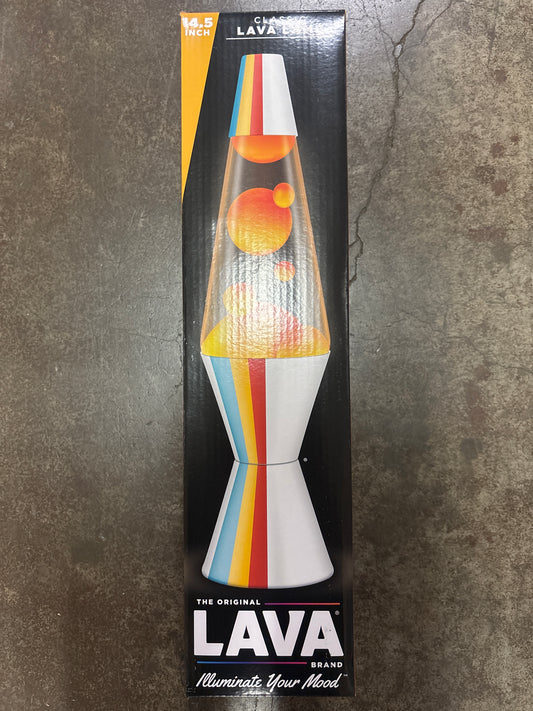 14.5" Novelty Lava Lamp Beach White - LAVA