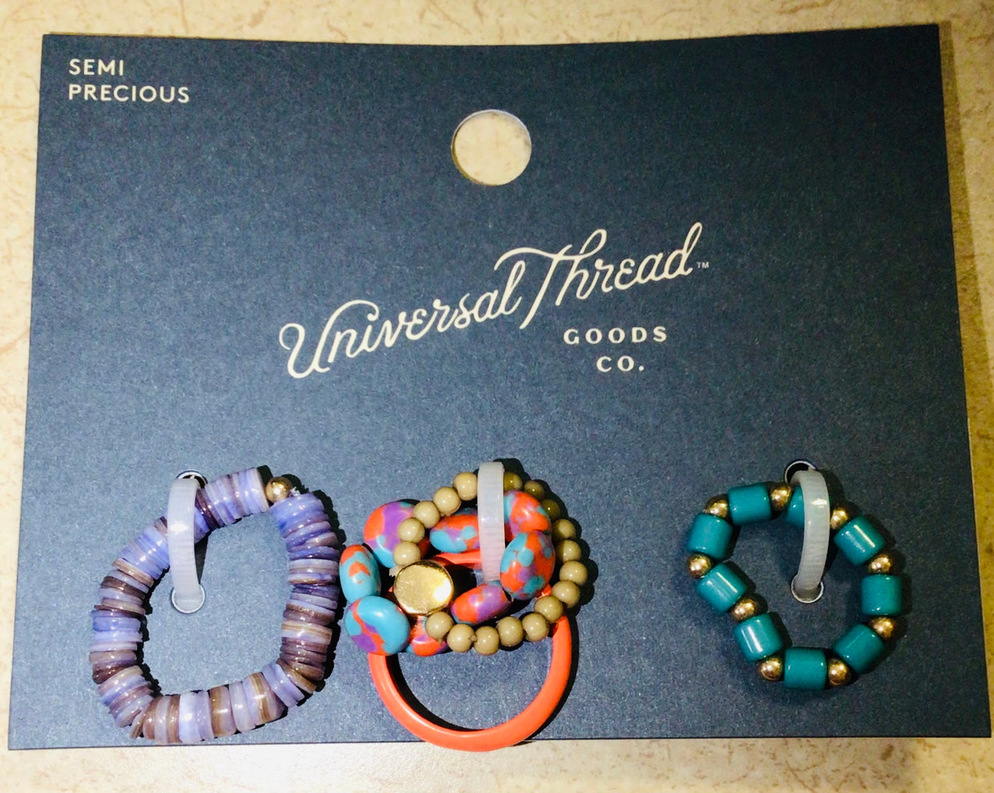 Color Bead rings