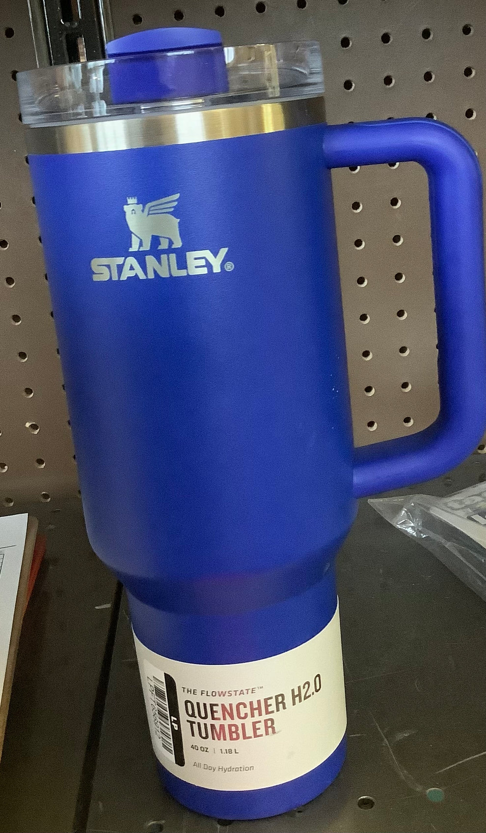 Stanley 40 Oz Stainless Steel H2.0 Flowstate Quencher Tumbler Admiral 